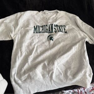 Champion Michigan state crewneck size large lightly worn